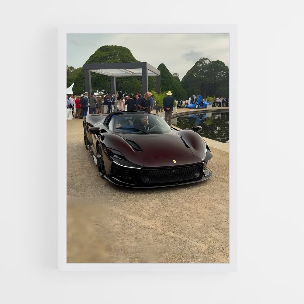 Poster Éclat de Daytona – affiche Ferrari (vue 3)